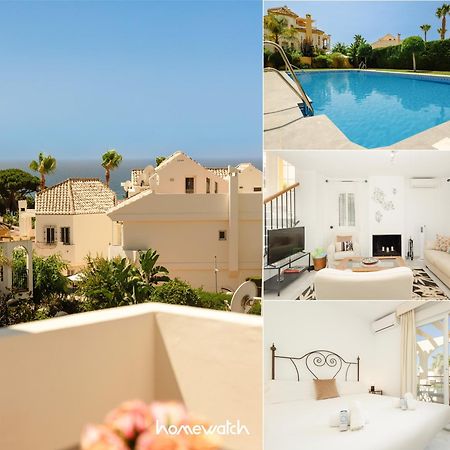 Beautiful Townhouse Walking Distance To The Beach In Costabella, Марбелья Экстерьер фото